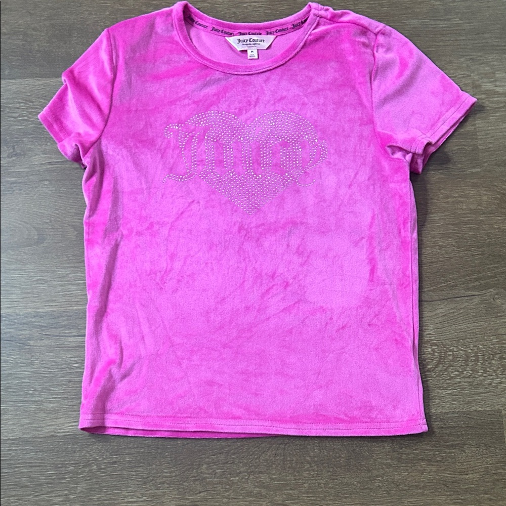 Juicy Couture Pink Short Sleeve Tee